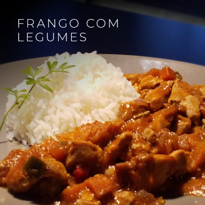 frango com legumes