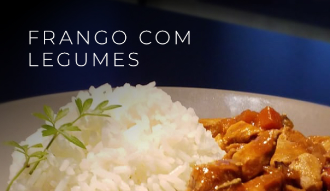 frango com legumes