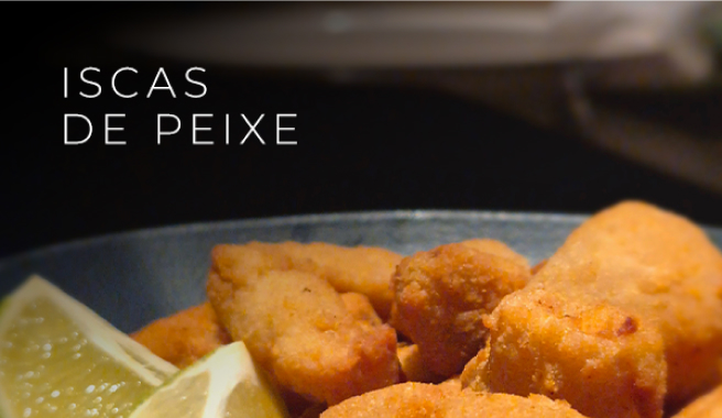 iscas de peixe